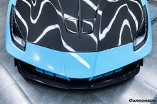Load image into Gallery viewer, 2015-2020 Ferrari 488 GTB &amp; Spider MA Style Partial Carbon Fiber Front Bumper