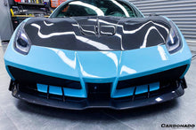 Load image into Gallery viewer, 2015-2019 Ferrari 488 GTB/Spyder MA Style Carbon Fiber Front Bumper - Carbonado Aero