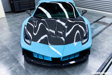 Load image into Gallery viewer, 2015-2019 Ferrari 488 GTB/Spyder MA Style Carbon Fiber Hood - Carbonado Aero