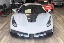 Load image into Gallery viewer, 2015-2019 Ferrari 488 GTB &amp; Spider MA Style Carbon Fiber Hood - Carbonado
