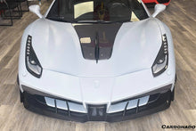 Load image into Gallery viewer, 2015-2019 Ferrari 488 GTB &amp; Spider MA Style Carbon Fiber Hood - Carbonado