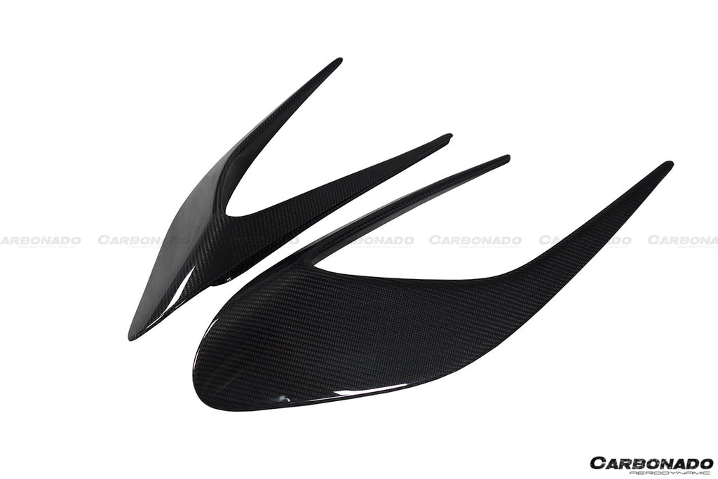 2015-2020 Ferrari 488 GTB & Spider MSY Style Carbon Fiber Side Air Intake Flaps