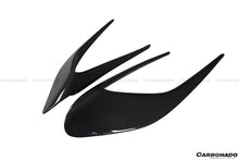 Load image into Gallery viewer, 2015-2020 Ferrari 488 GTB &amp; Spider MSY Style Carbon Fiber Side Air Intake Flaps
