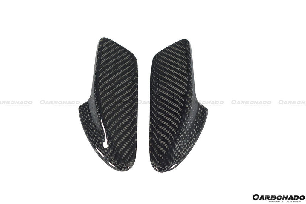 2015-2020 Ferrari 488 GTB & Spider & F8 MSY Style Carbon Fiber Door Handle Cover