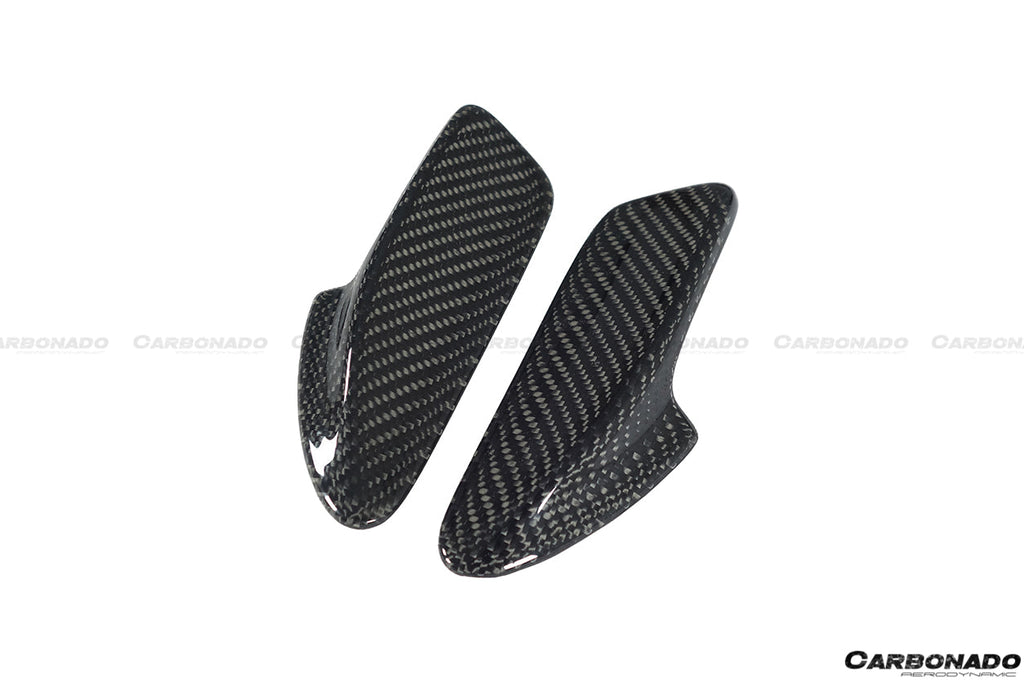 2015-2020 Ferrari 488 GTB & Spider & F8 MSY Style Carbon Fiber Door Handle Cover