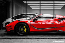 Load image into Gallery viewer, 2015-2019 Ferrari 488 GTB/Spyder MSY Style Part Carbon Fiber Front Fender - Carbonado Aero