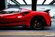 Load image into Gallery viewer, 2015-2019 Ferrari 488 GTB &amp; Spider MSY Style Carbon Fiber Side Air Intake Flaps - Carbonado