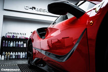 Load image into Gallery viewer, 2015-2019 Ferrari 488 GTB/Spyder MSY Style Carbon Fiber Side Air Intake Flaps - Carbonado Aero