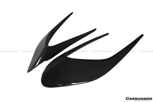 Load image into Gallery viewer, 2015-2019 Ferrari 488 GTB/Spyder MSY Style Carbon Fiber Side Air Intake Flaps - Carbonado Aero