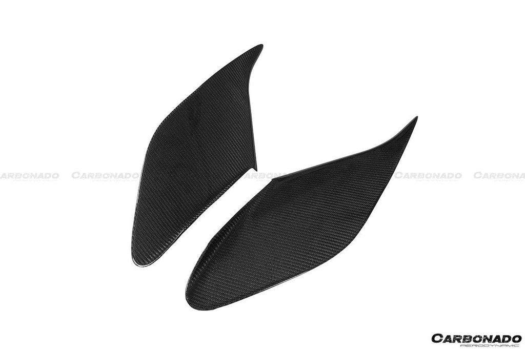 2015-2019 Ferrari 488 GTB & Spider MSY Style Carbon Fiber side air intake fins