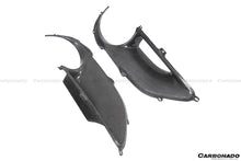 Load image into Gallery viewer, 2015-2020 Ferrari 488 GTB Spyder OE Style Dry Carbon Fiber Rear Light Satellite Covers - Carbonado Aero