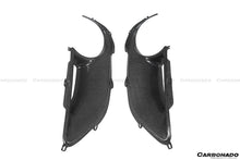 Load image into Gallery viewer, 2015-2020 Ferrari 488 GTB Spyder OE Style Dry Carbon Fiber Rear Light Satellite Covers - Carbonado Aero