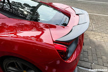 Load image into Gallery viewer, 2015-2020 Ferrari 488 GTB VRS Style Carbon Fiber Trunk Spoiler - Carbonado