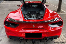 Load image into Gallery viewer, 2015-2020 Ferrari 488 GTB VRS Style Carbon Fiber Trunk Spoiler - Carbonado