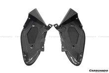 Load image into Gallery viewer, 2015-2020 Ferrari 488 GTB Spyder OE Style Dry Carbon Fiber Side Air Intake Fins - Carbonado Aero