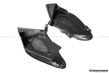 Load image into Gallery viewer, 2015-2020 Ferrari 488 GTB Spyder OE Style Dry Carbon Fiber Side Air Intake Fins - Carbonado Aero
