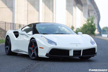 Load image into Gallery viewer, 2015-2020 Ferrari 488 GTB Spyder OE Style Dry Carbon Fiber Side Air Intake Fins - Carbonado Aero