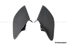 Load image into Gallery viewer, 2015-2020 Ferrari 488 GTB Spyder OE Style Dry Carbon Fiber Side Air Intake Fins - Carbonado Aero