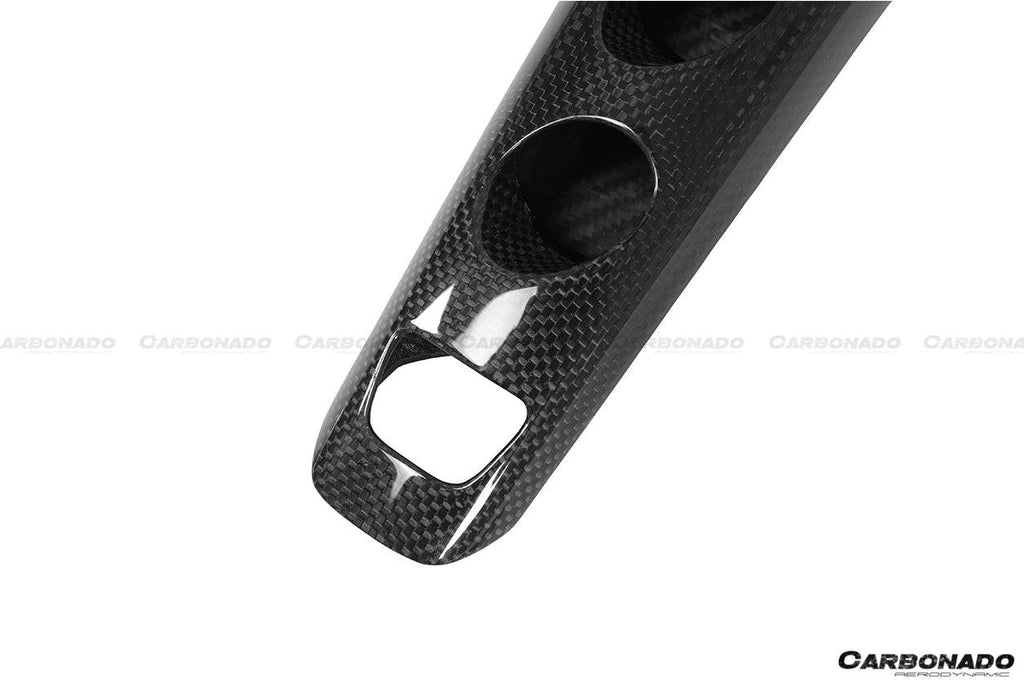 2015-2020 Ferrari 488 GTB Spyder OE Style Dry Carbon Fiber Bridge Control - Carbonado Aero