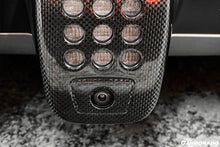 Load image into Gallery viewer, 2015-2020 Ferrari 488 GTB Spyder Dry Carbon Fiber Rear Black Light Cover w / Camera Hole - Carbonado Aero