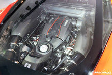 Load image into Gallery viewer, 2015-2020 Ferrari 488 GTB &amp; Spider Dry Carbon Fiber Engine Replacement Cover - Carbonado