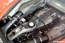 Load image into Gallery viewer, 2015-2020 Ferrari 488 GTB/Spyder Dry Carbon Fiber Engine Replacement Cover - Carbonado Aero