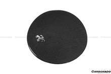Load image into Gallery viewer, 2017-2023 Ferrari 812 OE Style DRY Carbon Fiber Fuel Door With Logo - Carbonado