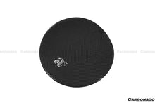 Load image into Gallery viewer, 2017-2023 Ferrari 812 OE Style DRY Carbon Fiber Fuel Door With Logo - Carbonado Aero