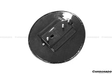 Load image into Gallery viewer, 2017-2023 Ferrari 812 OE Style DRY Carbon Fiber Fuel Door With Logo - Carbonado Aero