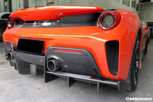 Load image into Gallery viewer, 2018-2020 Ferrari 488 Pista OEM Style Part Carbon Fiber Rear Bumper - Carbonado Aero