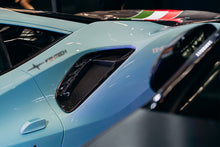 Load image into Gallery viewer, 2015-2020 Ferrari 488 GTB Spider Pista Style Carbon Fiber Quarter Panel Side Scoops - Carbonado