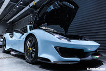 Load image into Gallery viewer, 2015-2020 Ferrari 488 GTB Spyder Pista Style Carbon Fiber Quarter Panel Side Scoops - Carbonado Aero