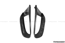 Load image into Gallery viewer, 2015-2020 Ferrari 488 GTB Spyder Pista Style Carbon Fiber Quarter Panel Side Scoops - Carbonado Aero