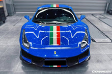 Load image into Gallery viewer, 2018-2020 Ferrari 488 Pista OEM Style Part Carbon Fiber Front Bumper - Carbonado Aero