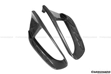 Load image into Gallery viewer, 2015-2020 Ferrari 488 GTB Spyder Pista Style Carbon Fiber Quarter Panel Side Scoops - Carbonado Aero