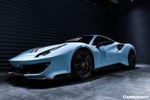 Load image into Gallery viewer, 2015-2020 Ferrari 488 GTB Spyder Pista Style Carbon Fiber Quarter Panel Side Scoops - Carbonado Aero