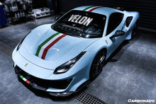 Load image into Gallery viewer, 2015-2020 Ferrari 488 GTB Spider Pista Style Carbon Fiber Quarter Panel Side Scoops - Carbonado