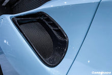 Load image into Gallery viewer, 2015-2020 Ferrari 488 GTB Spyder Pista Style Carbon Fiber Quarter Panel Side Scoops - Carbonado Aero