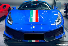 Load image into Gallery viewer, 2018-2020 Ferrari 488 Pista OEM Style Part Carbon Fiber Front Bumper - Carbonado Aero