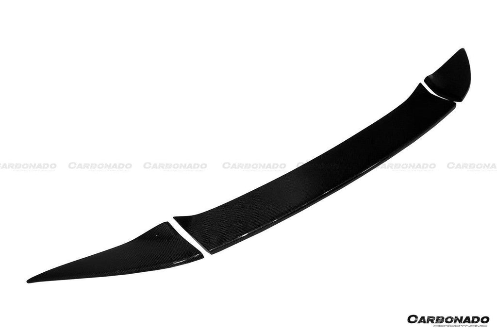 2018-UP Ferrari 812 Superfast MSY Style DRY Carbon Fiber Trunk Spoiler - Carbonado Aero
