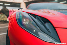 Load image into Gallery viewer, 2018-UP Ferrari 812 Superfast /GTS MSY Style DRY Carbon Fiber HeadLights Air Vents - Carbonado Aero