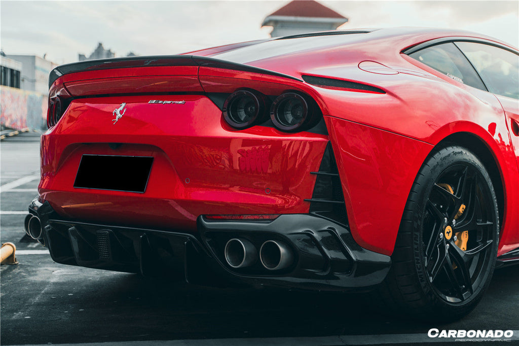 2017-2026 Ferrari 812 Superfast & GTS MSY Style Rear Bumper Vents