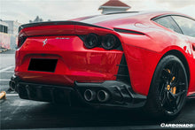 Load image into Gallery viewer, 2018-UP Ferrari 812 Superfast &amp; GTS MSY Style DRY Carbon Fiber Rear Bumper Vents - Carbonado