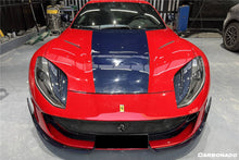 Load image into Gallery viewer, 2018-UP Ferrari 812 Superfast /GTS MSY Style DRY Carbon Fiber Front Bumper Air Vent - Carbonado Aero