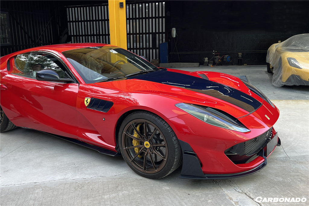 2017-2026 Ferrari 812 Superfast & GTS MSY Style Front Bumper Side Vents