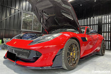 Load image into Gallery viewer, 2018-UP Ferrari 812 Superfast /GTS MSY Style DRY Carbon Fiber Front Bumper Air Vent - Carbonado Aero
