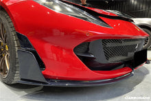 Load image into Gallery viewer, 2018-UP Ferrari 812 Superfast /GTS MSY Style DRY Carbon Fiber Front Bumper Air Vent - Carbonado Aero