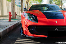 Load image into Gallery viewer, 2018-UP Ferrari 812 Superfast /GTS MSY Style DRY Carbon Fiber Front Bumper Air Vent - Carbonado Aero