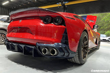 Load image into Gallery viewer, 2018-UP Ferrari 812 Superfast /GTS MSY Style DRY Carbon Fiber Rear Bumper Vents - Carbonado Aero