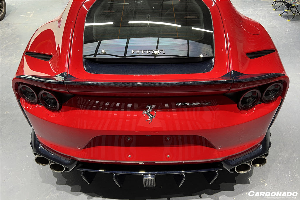 2017-2026 Ferrari 812 Superfast MSY Style Rear Diffuser with Light